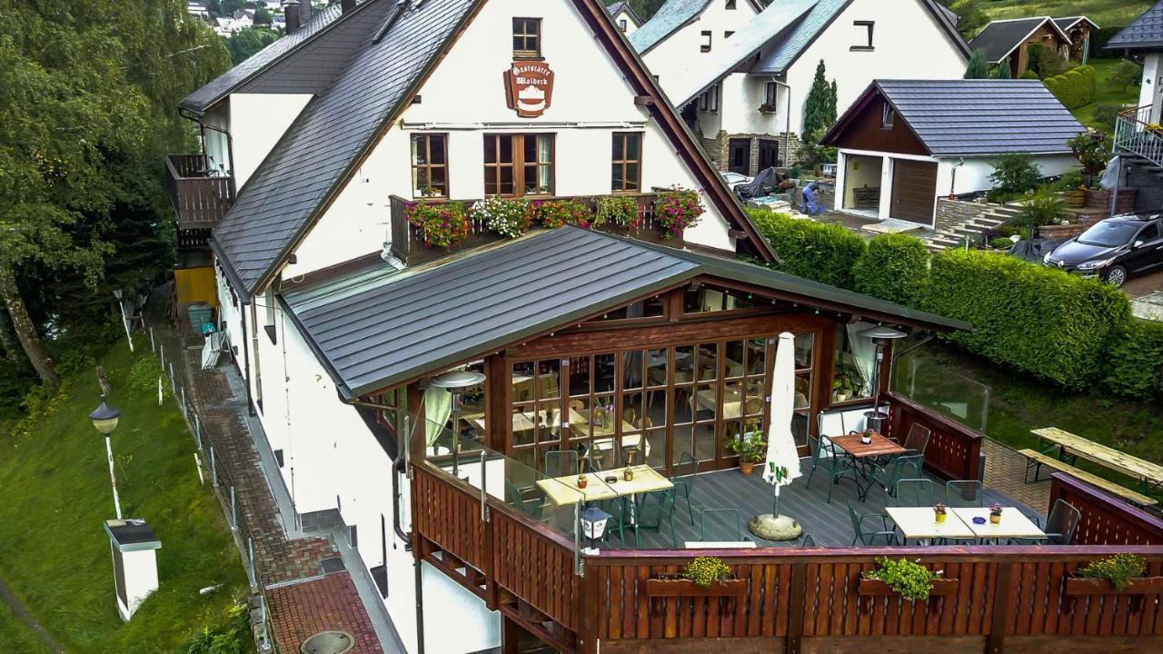 Landgasthof Waldeck Marienberg Eksteriør bilde